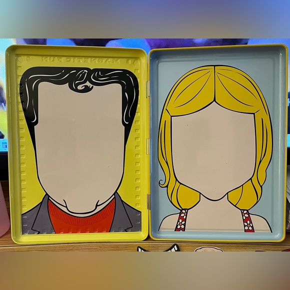Magnetic Fun Silly Faces Collector’s Edition Tin Set 1 **RARE** - Picture 4 of 6